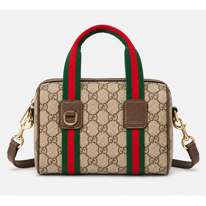 GUCCI MINI GG CANVAS TOP HANDBAG