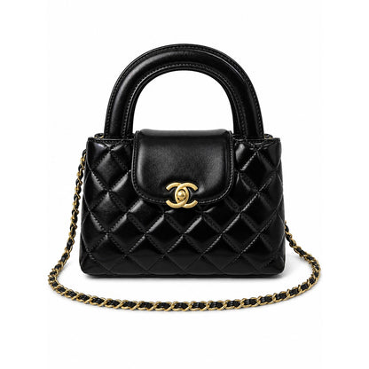 CHANEL KELLY MINI FLAP BAG TOP HANDLE