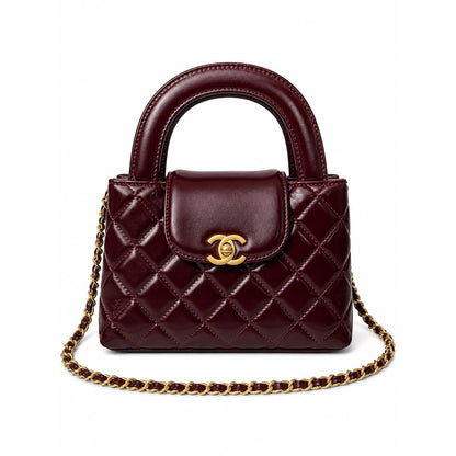 CHANEL KELLY MINI FLAP BAG TOP HANDLE