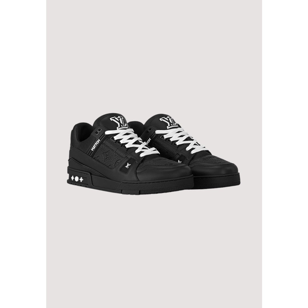 LOUIS VUITTON LV TRAINER ALL BLACK