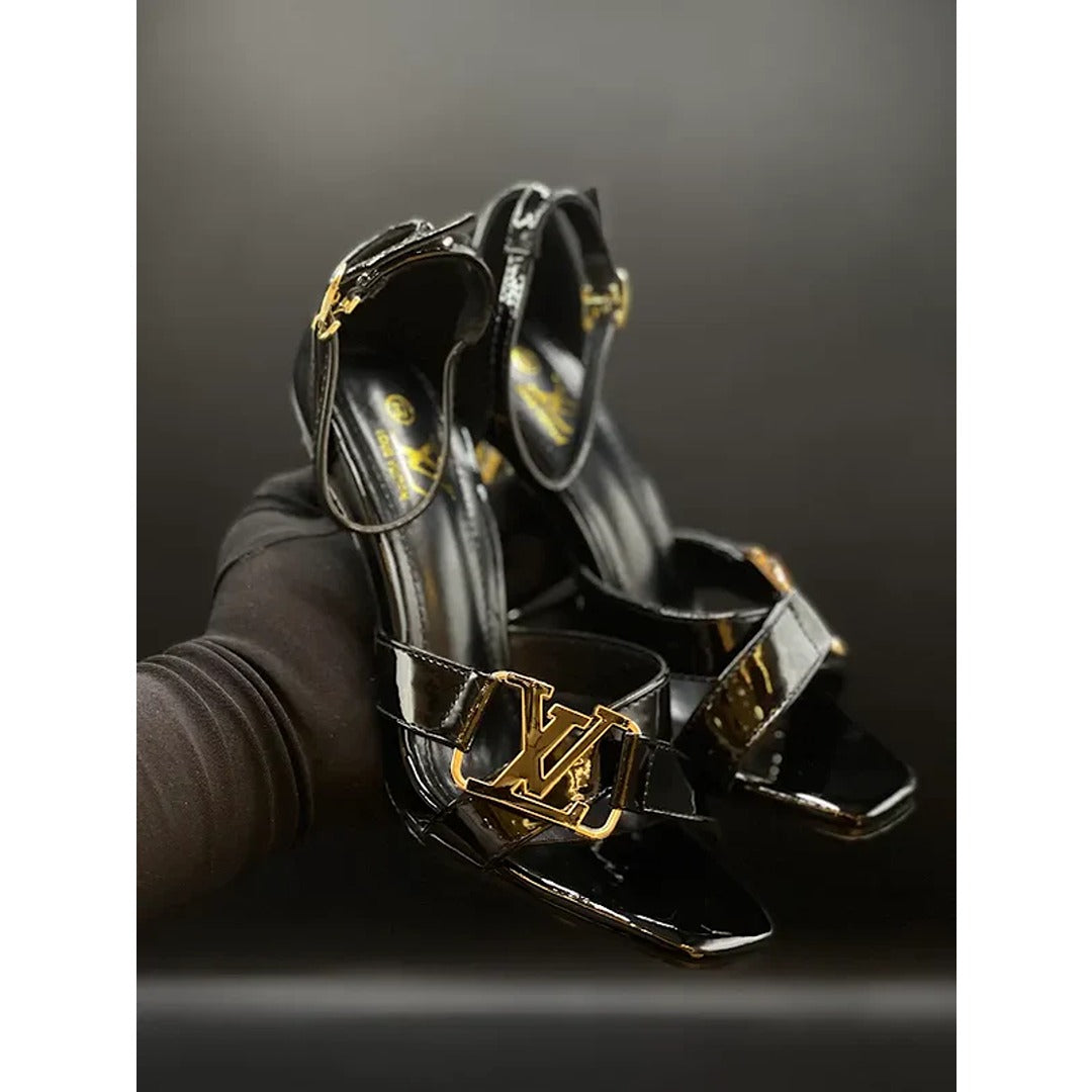 LOUIS VUITTON BLACK HEEL