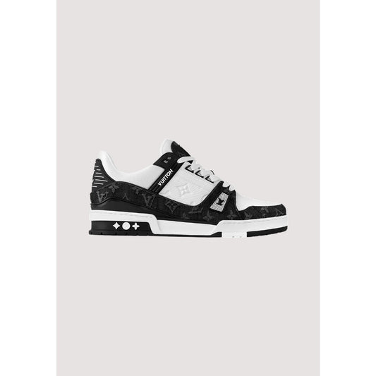 LOUIS VUITTON LV TRAINER BLACK WHITE
