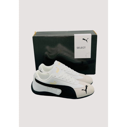 PUMA SPEEDCAT WOMENS WHITE BLACK