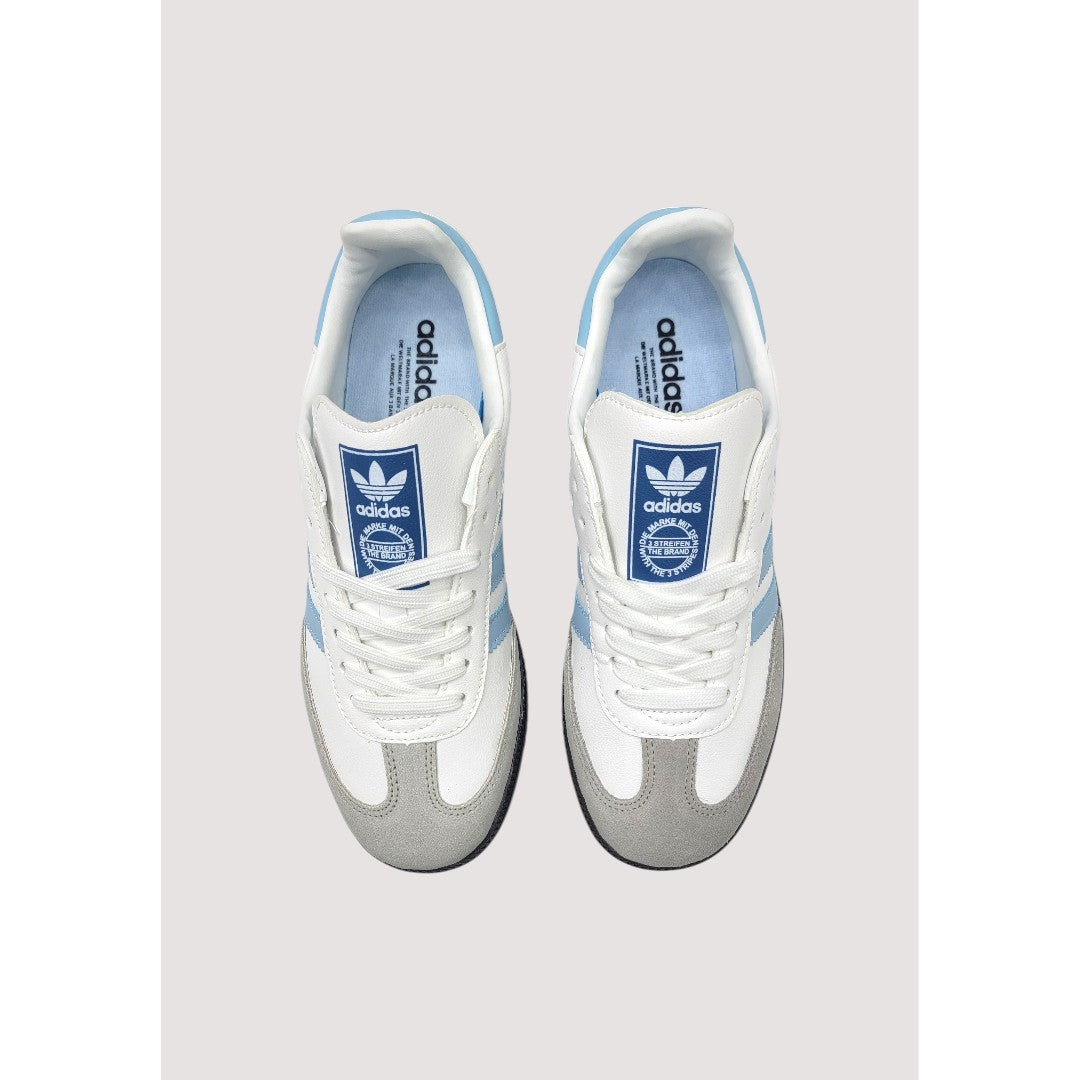 ADIDAS SKY BLUE-WHITE SAMBA OG SHOES