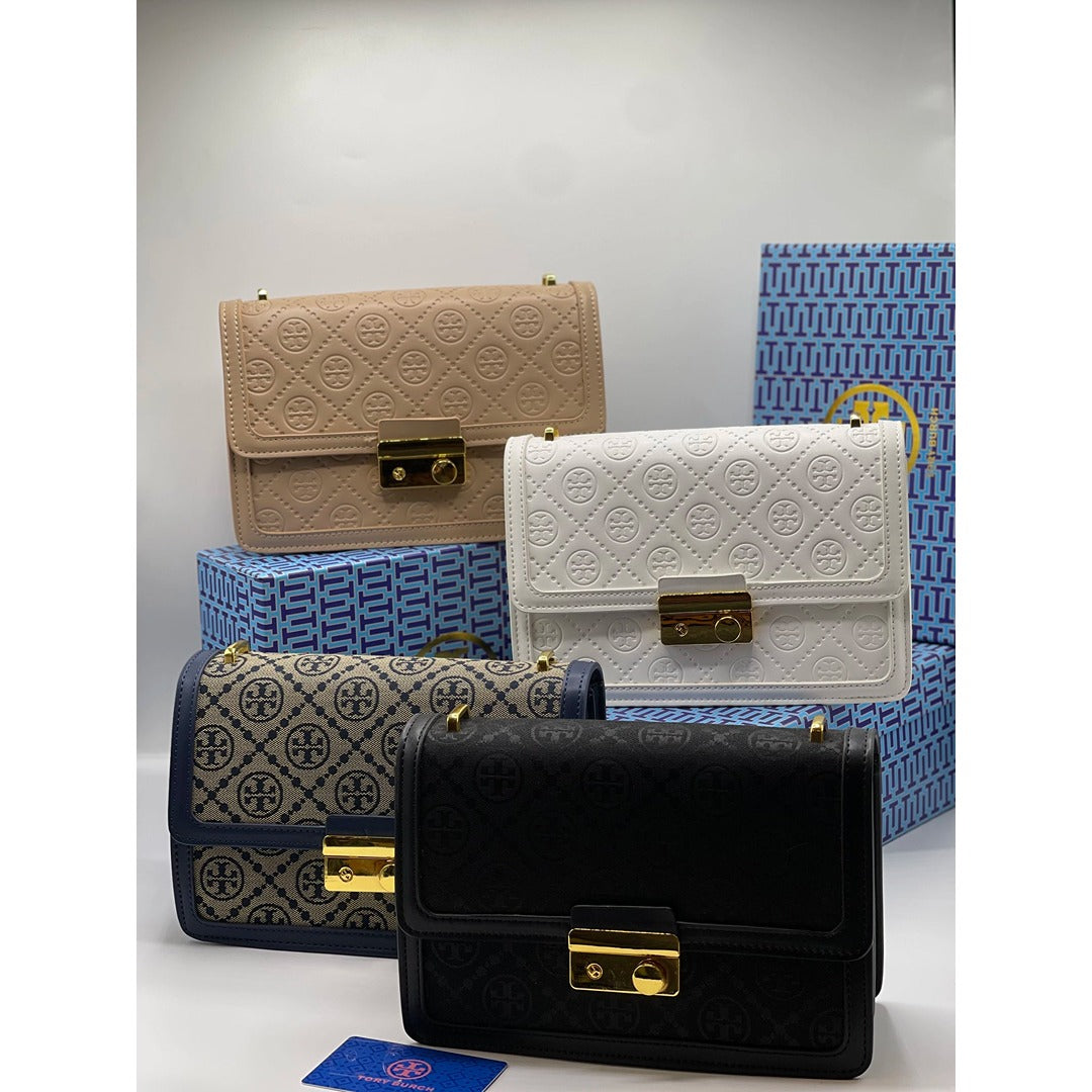 TORY BURCH T MONOGRAM SHOULDER BAG